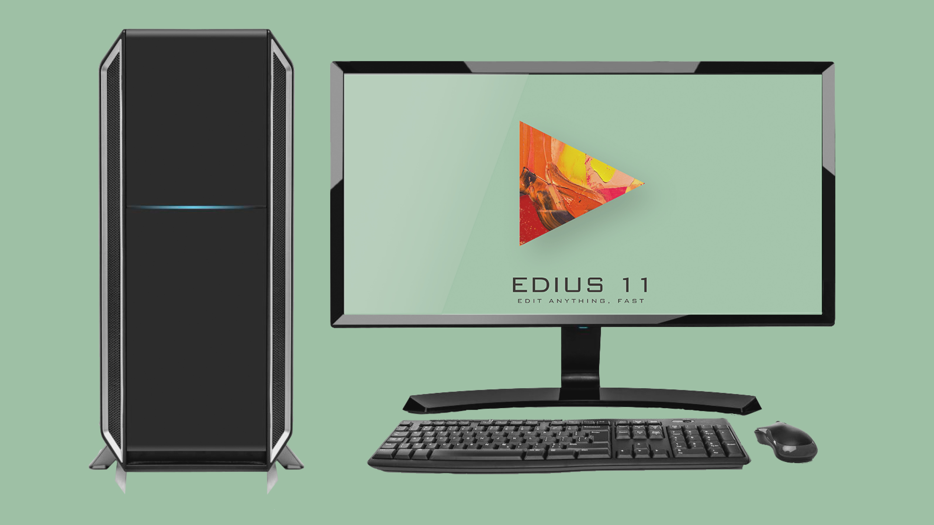 EDIUS 11 Pro Professional Video Editing Setup